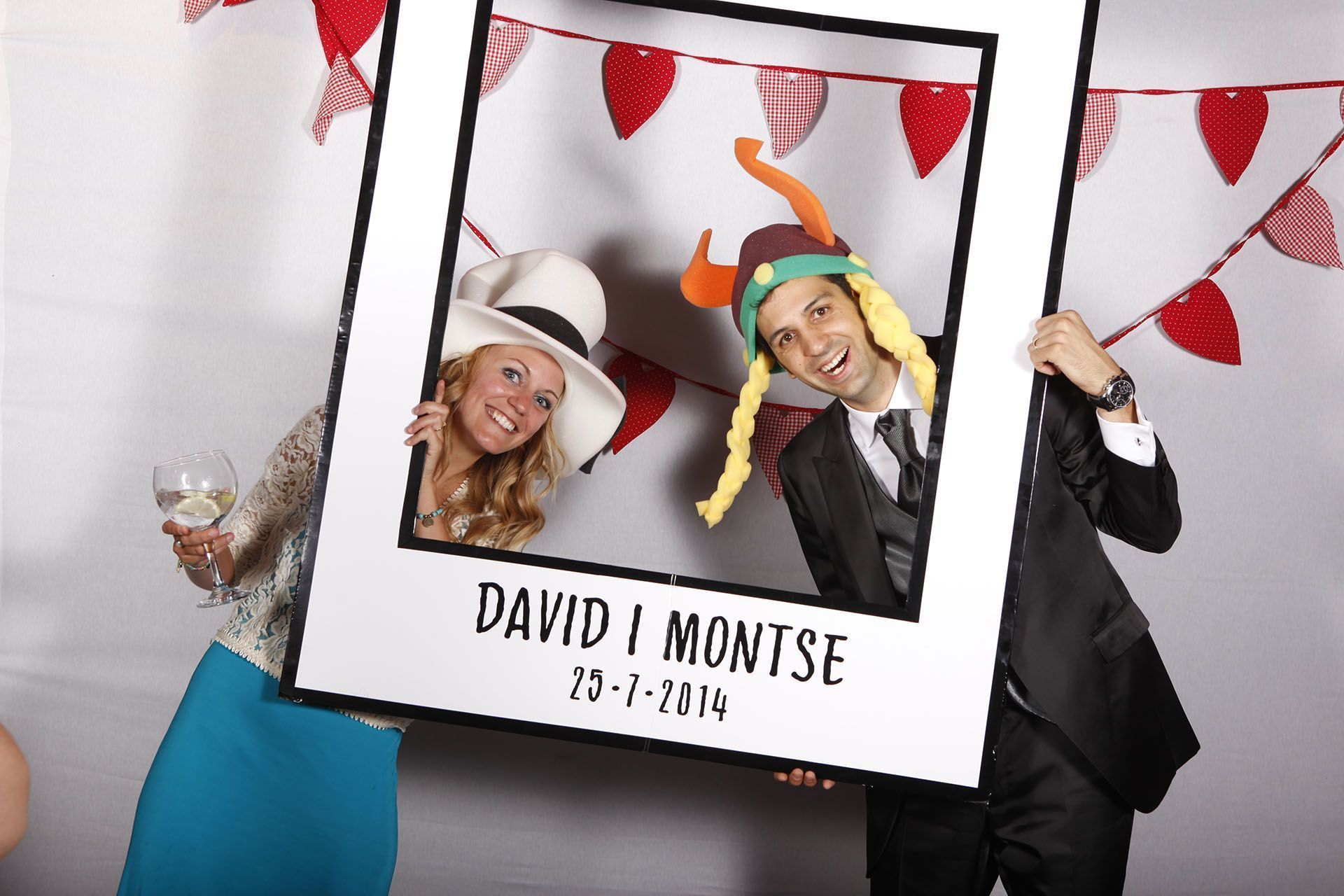 Invitados con attrezzo premium Fotomatón Boda